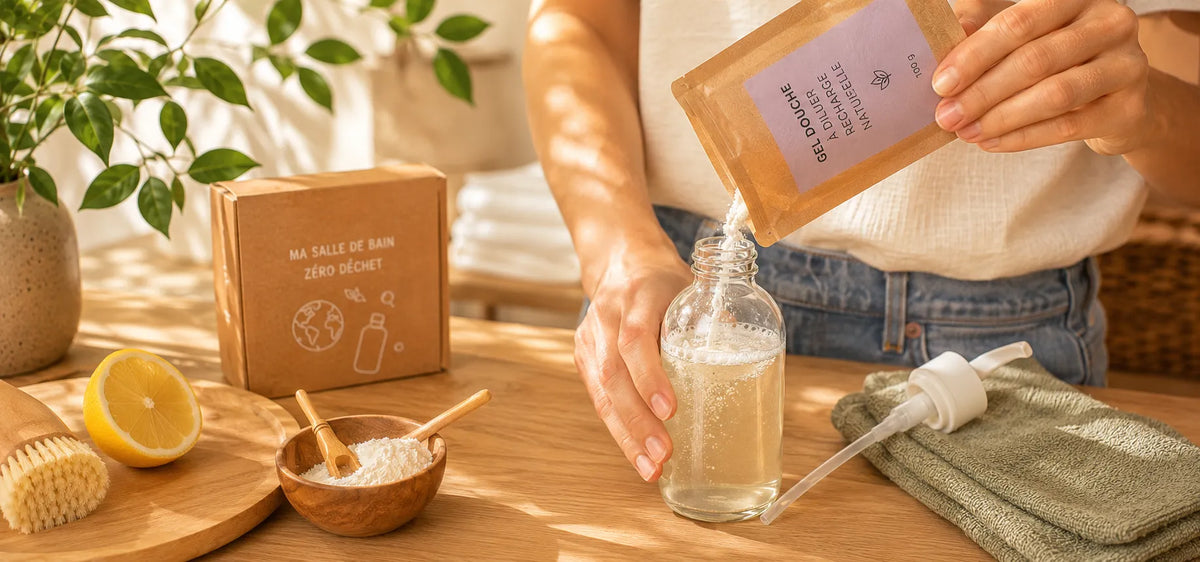 Produits rechargeables à diluer : la nouvelle écologie du quotidien