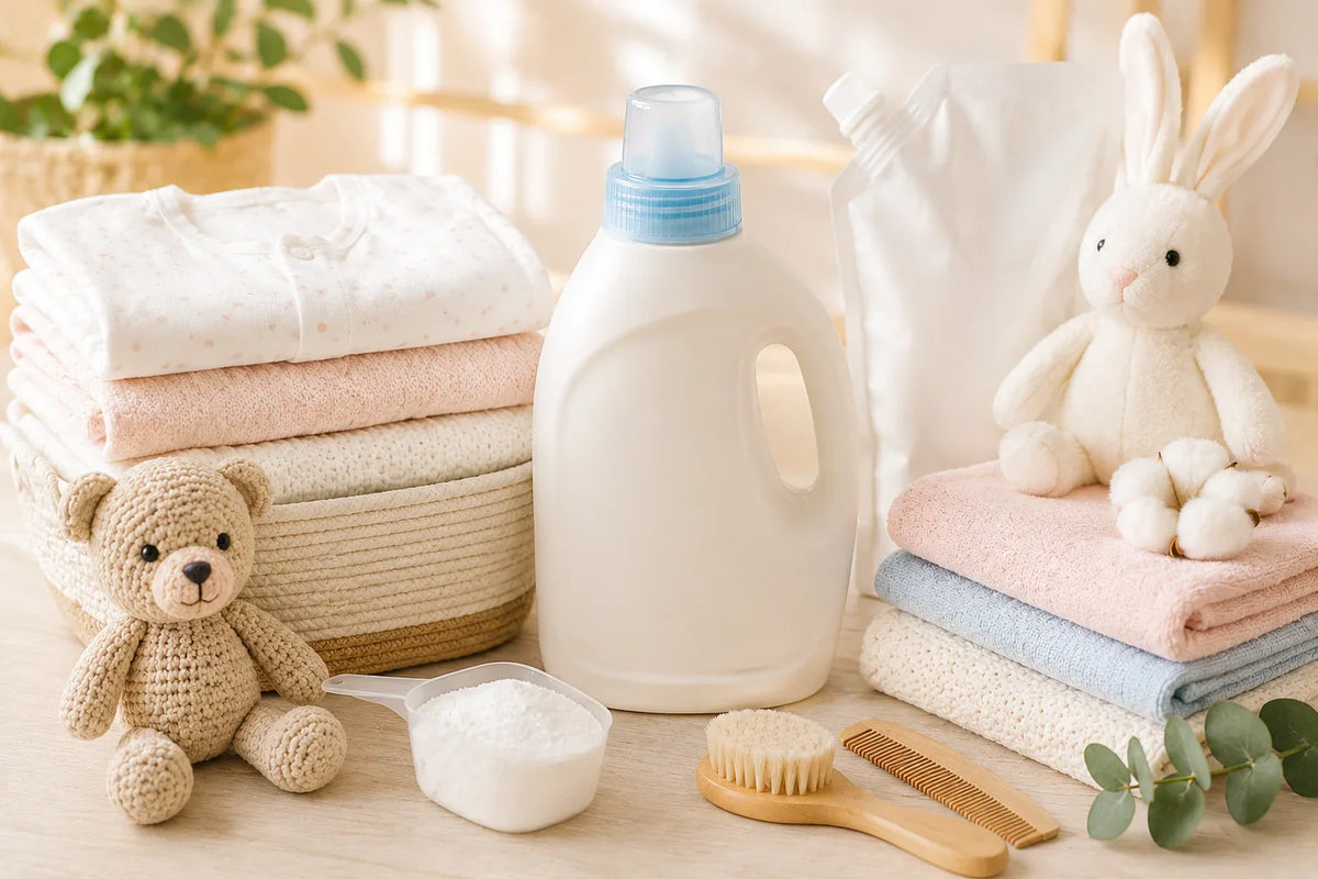 Lessive bébé : bien choisir pour le linge de nourrisson
