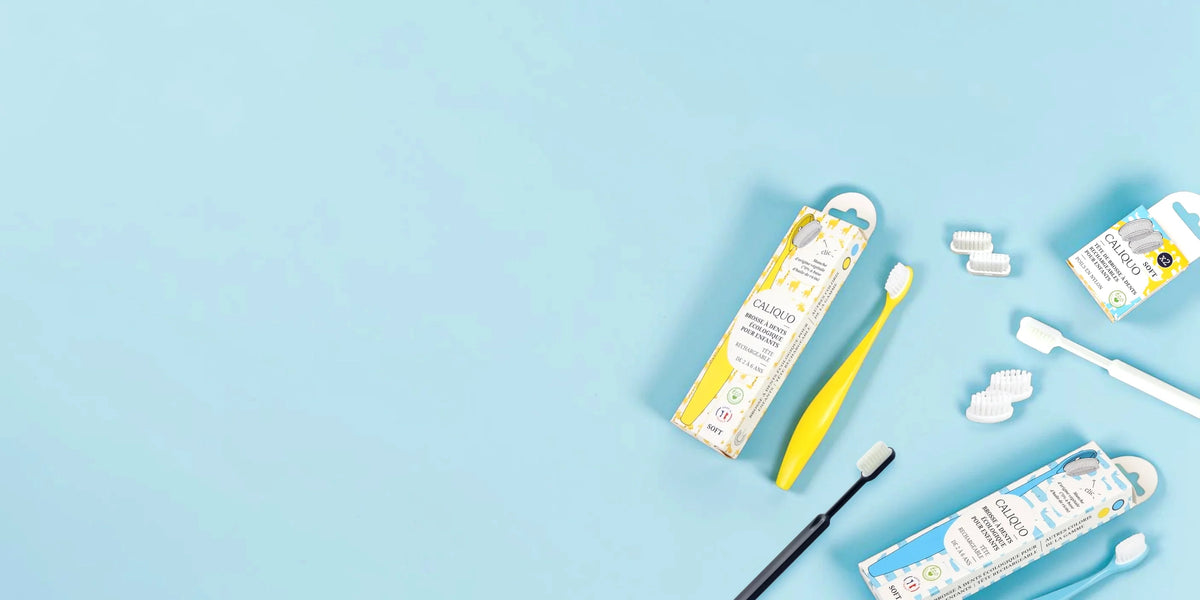 Caliquo : brosses à dents rechargeables Made in France