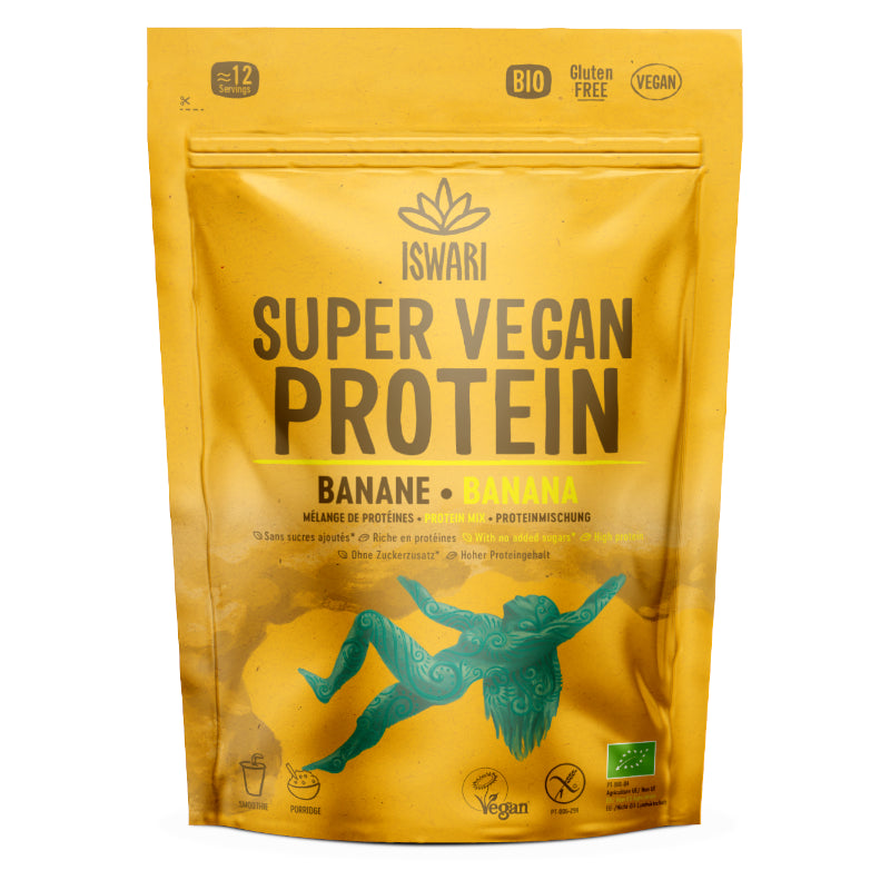 Iswari - Veganes Proteinpulver Banane BIO 250g