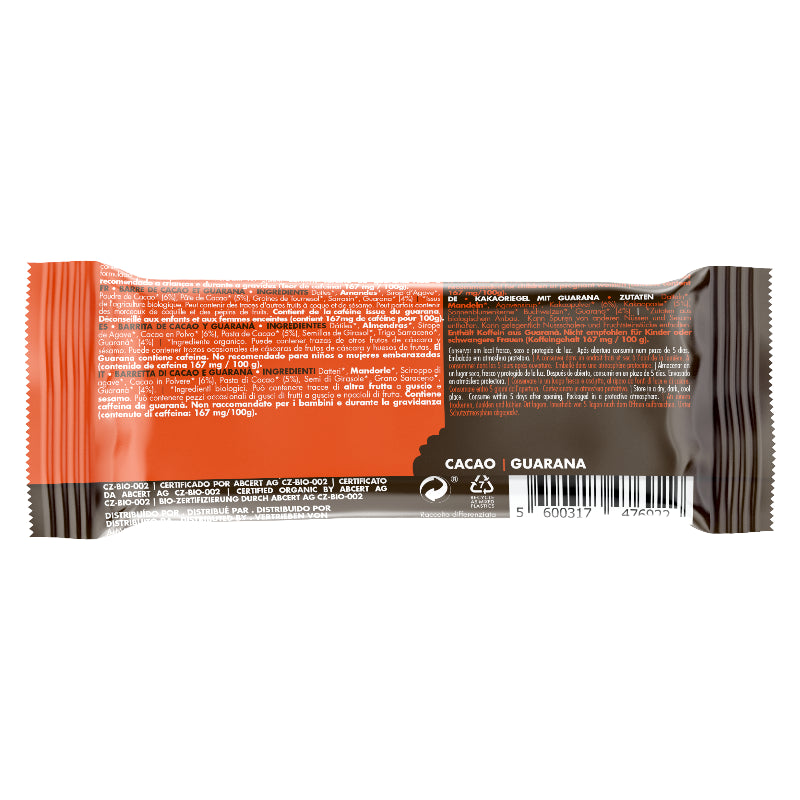 Iswari - Bio-Energieriegel aus Kakao und Guarana 35g