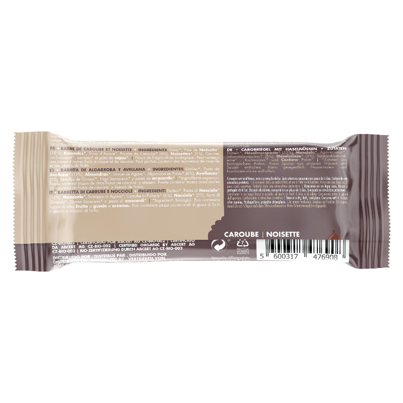 Iswari - Bio-Energieriegel aus Johannisbrot und Haselnuss, 35g 35g