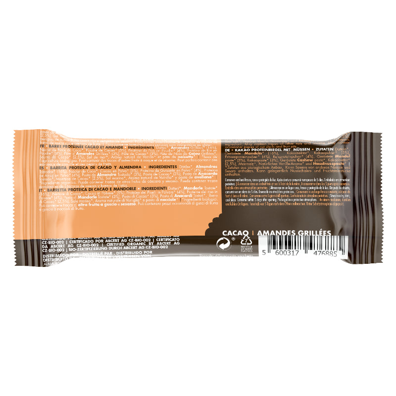 Iswari - Bio-Kakao-Mandel-Proteinriegel 47g