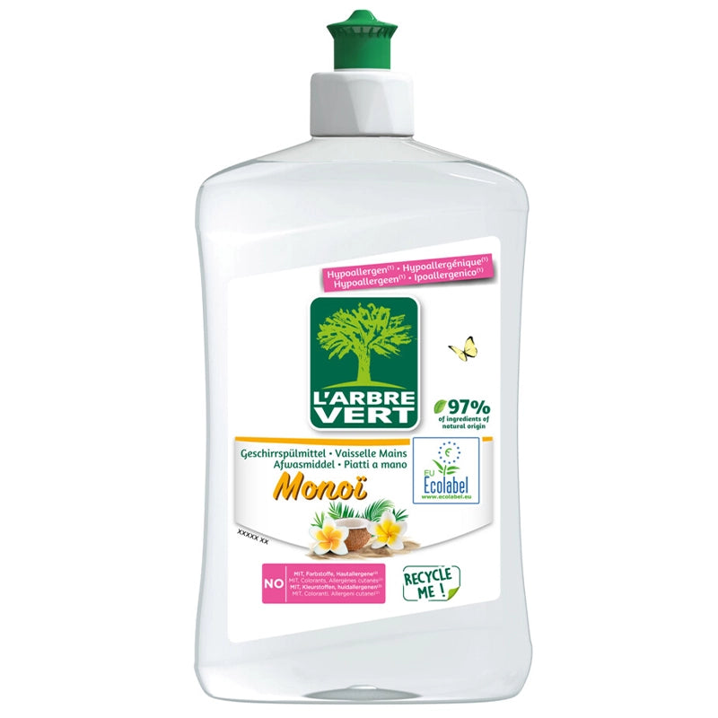 Liquide vaisselle écologique monoï