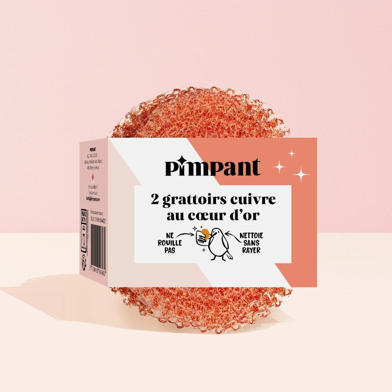 2 grattoirs en cuivre