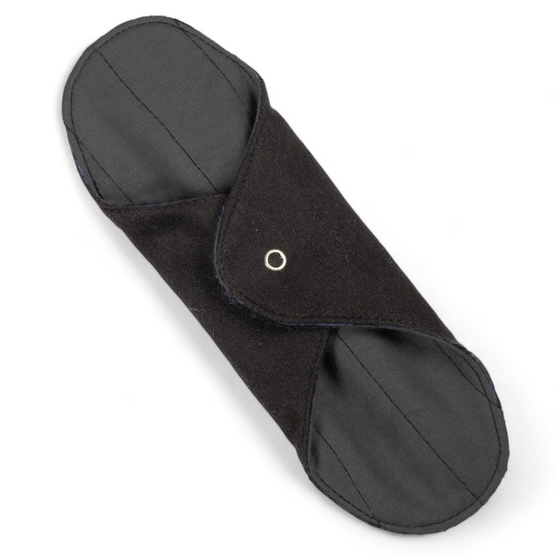 Anaé - Serviettes hygiéniques lavables bio flux abondant (lot de 2, 20×26 cm)