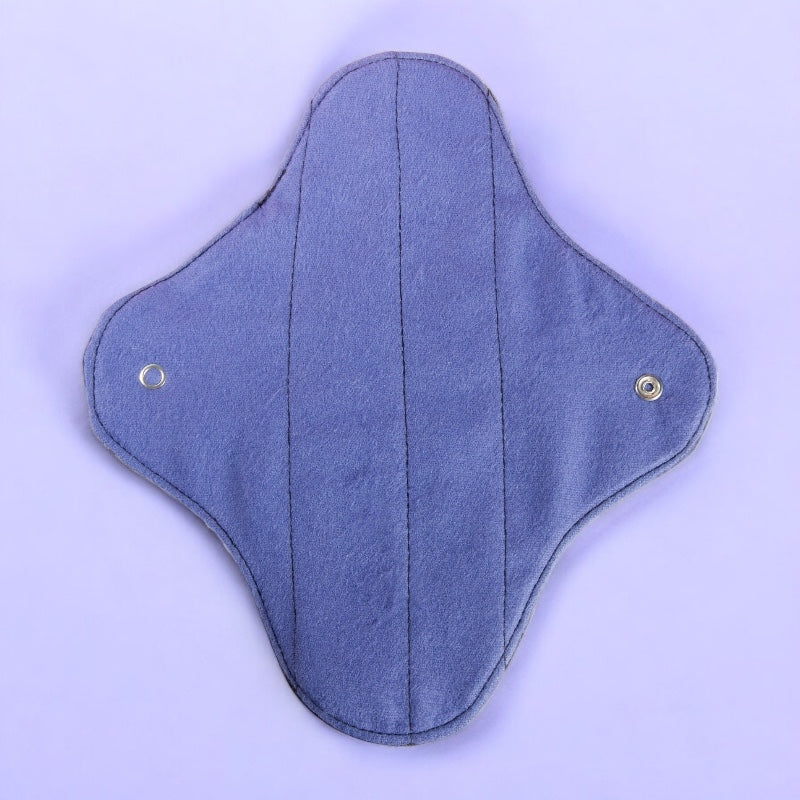 Anaé - Serviettes hygiéniques lavables bio flux léger (lot de 2, 18,5×21 cm)