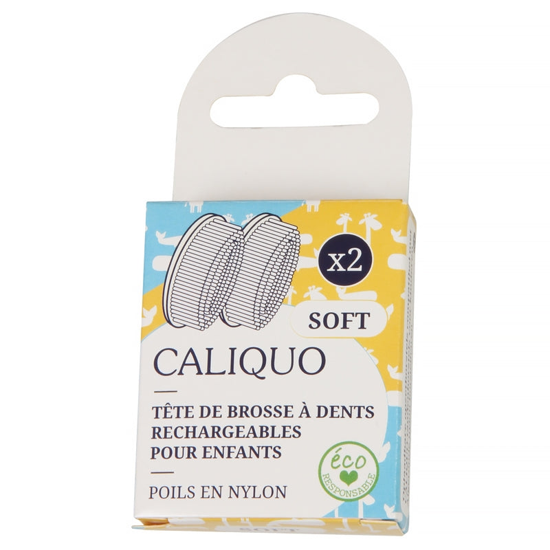 Caliquo - 2 têtes interchangeables enfant Souple Nylon