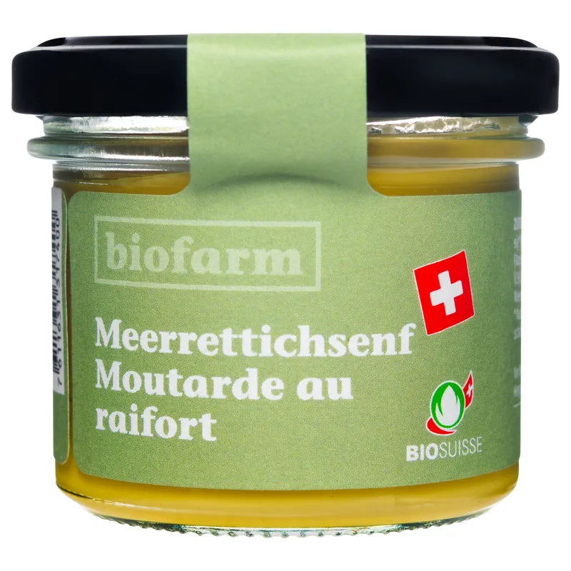 Biofarm - Moutarde au raifort BIO
