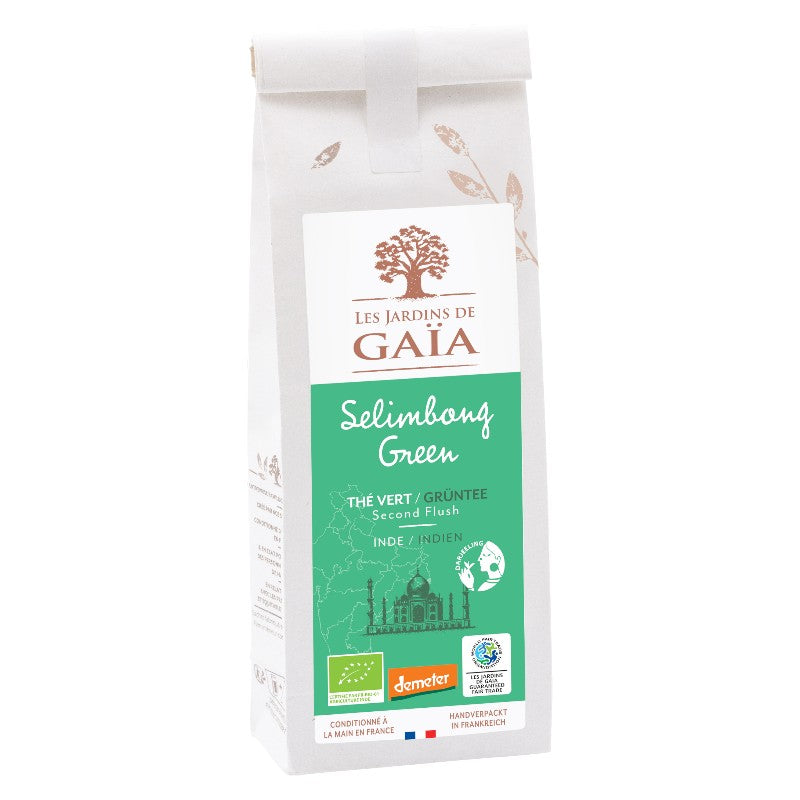 Selimbong Bio-Grüntee - 100 g - Les Jardins de Gaïa