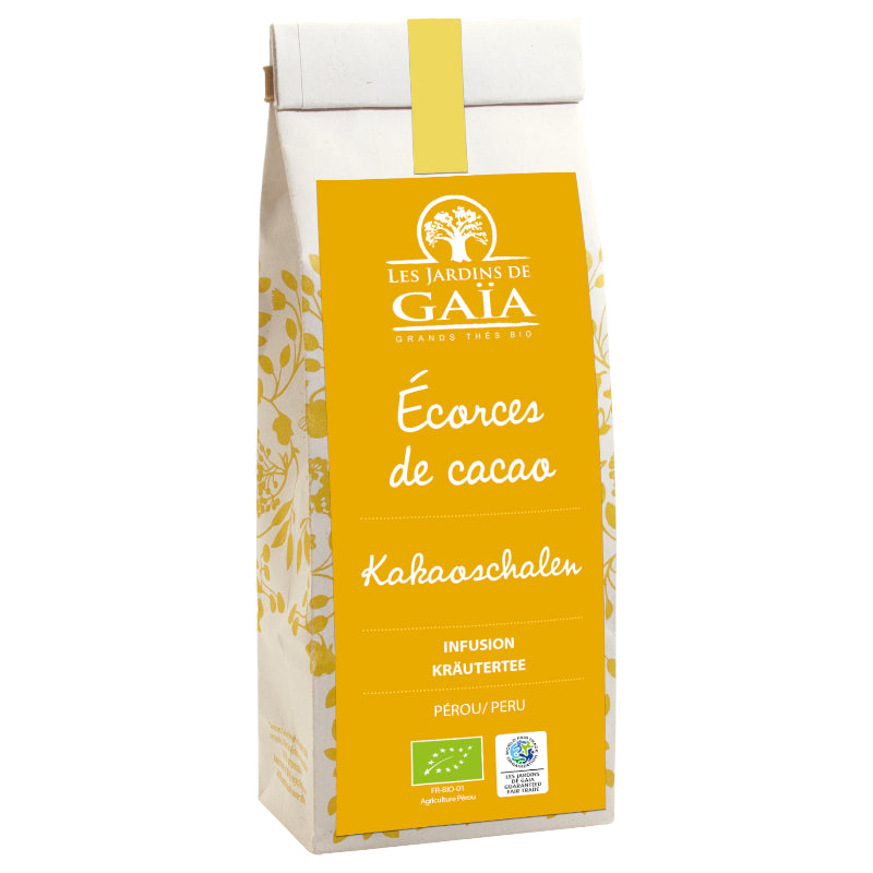 Bio-Kakaoschalen - 60 g - Les Jardins de Gaïa