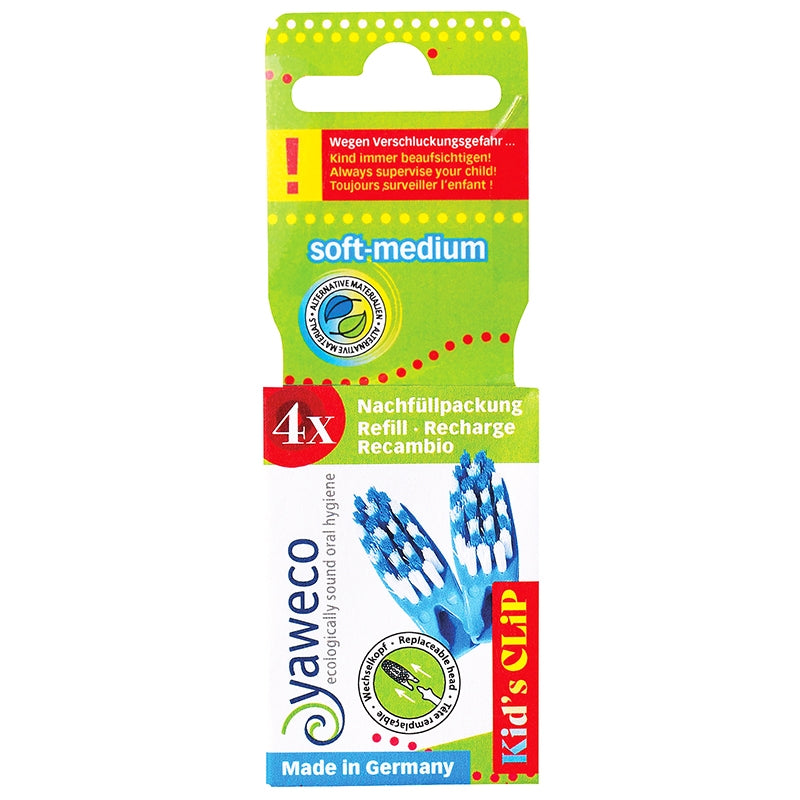 4 Têtes interchangeables enfant Bleu SoftMedium