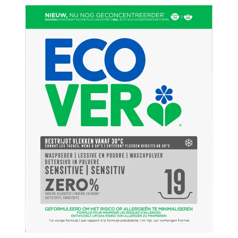 Ecover - Lessive poudre universelle sans parfum ECO 950g