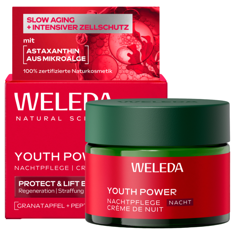 Nachtcreme Youth Power Granatapfel BIO