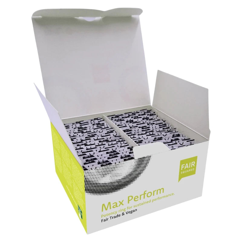 Fair Squared - Préservatifs Max Perform naturels - pack 50 pièces