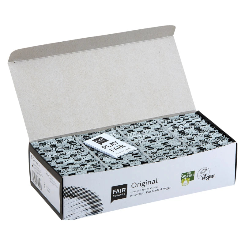 Fair Squared - Préservatifs Original naturels - pack 100 pièces
