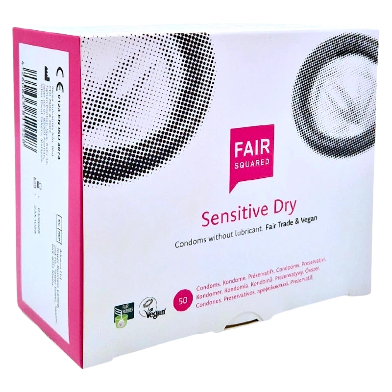 Fair Squared - Préservatifs Sensitive Dry naturels - pack 50 pièces