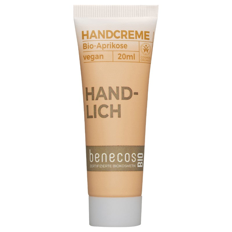 Benecos - Crème mains abricot BIO 20ml