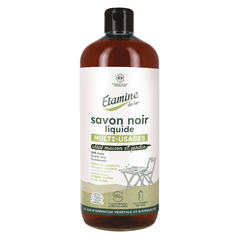 Etamine du Lys - Savon noir écologique olive & lin 1l