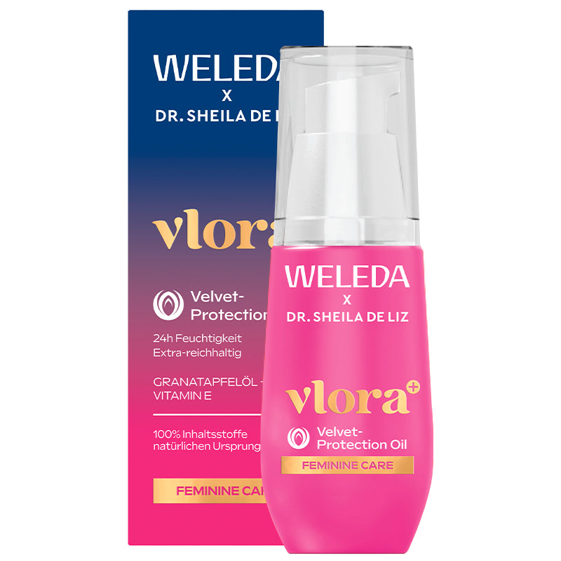 Huile de protection intime veloutée grenade BIO
