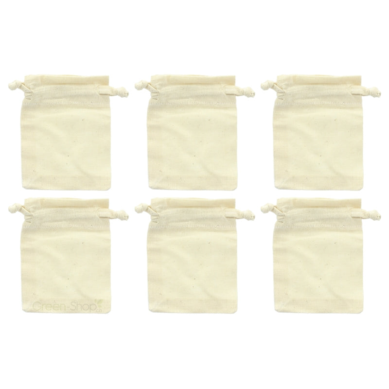 6 Sacs en coton