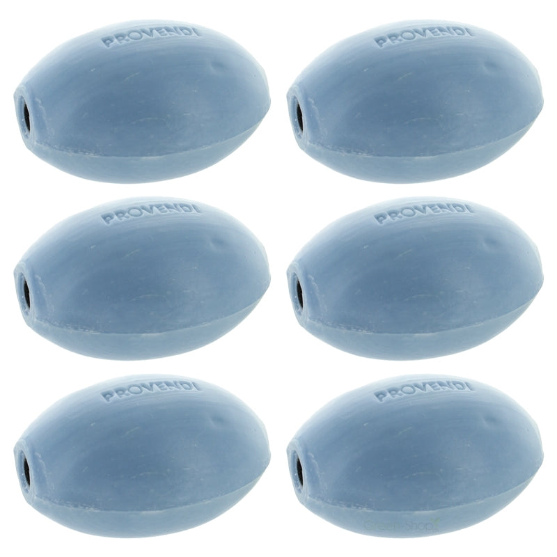 6 savons rotatifs bleus-violets lavande 6x290g