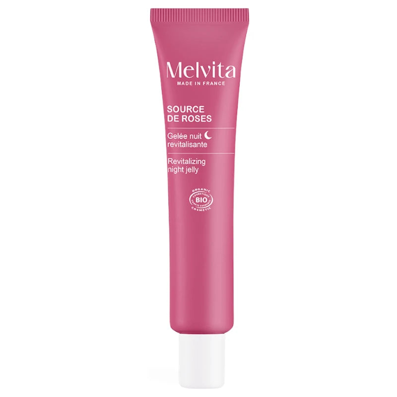 Revitalisierendes Nachtgel BIO - Source de Roses