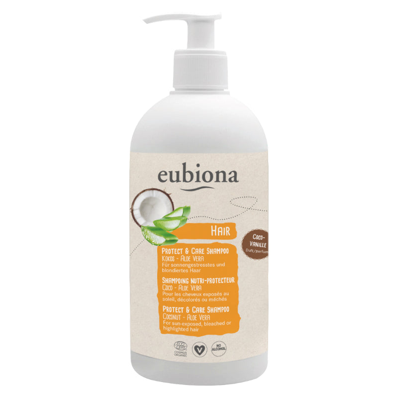Eubiona - Shampooing nutri-protecteur coco & aloe vera BIO 500ml