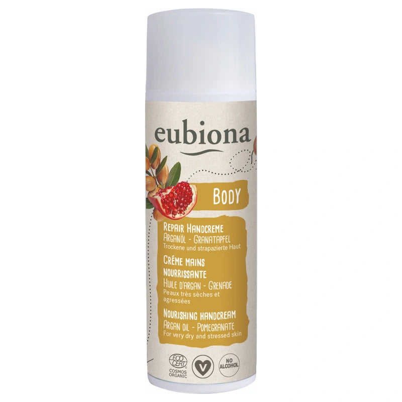 Eubiona - Nährende Handcreme Argan & Granatapfel BIO 50ml