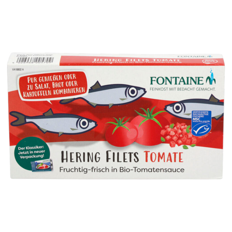 Fontaine - Heringsfilets in Tomatensoße 200g