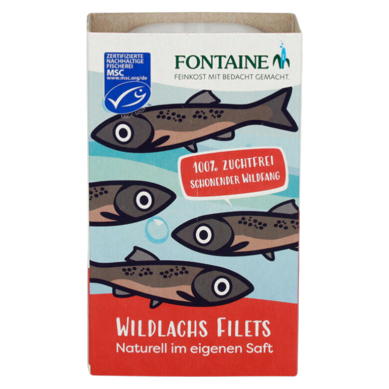 Fontaine - Natürlich zubereitete Wildlachsfilets 120g