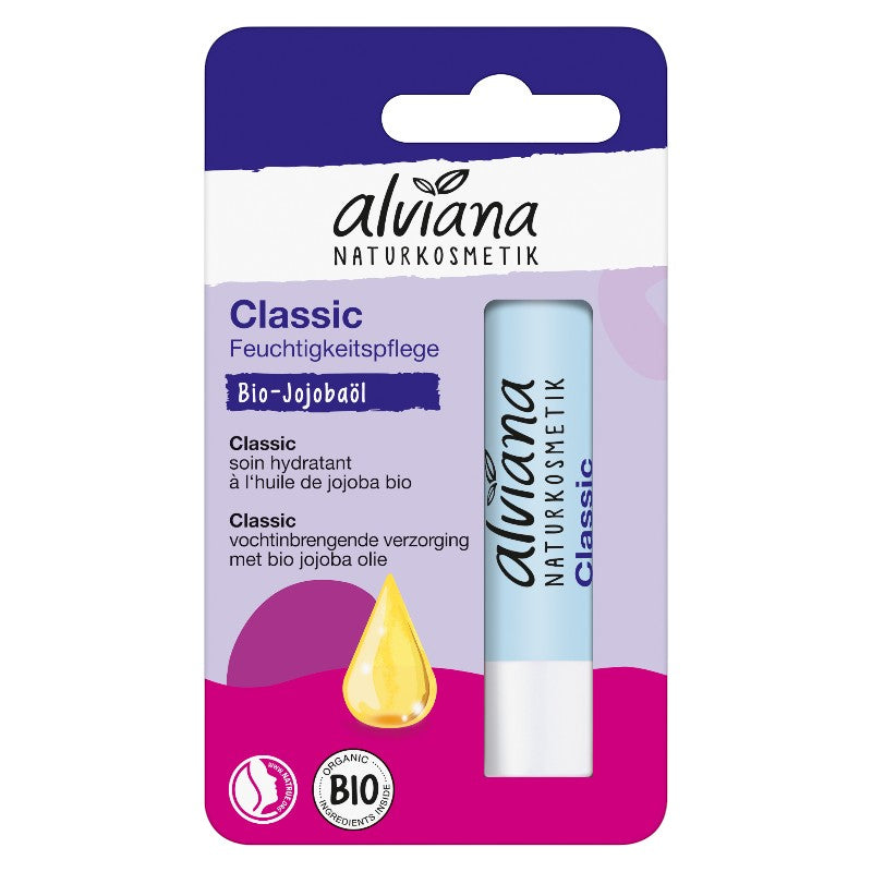 Alviana - Baume à lèvres classic jojoba 4,5g