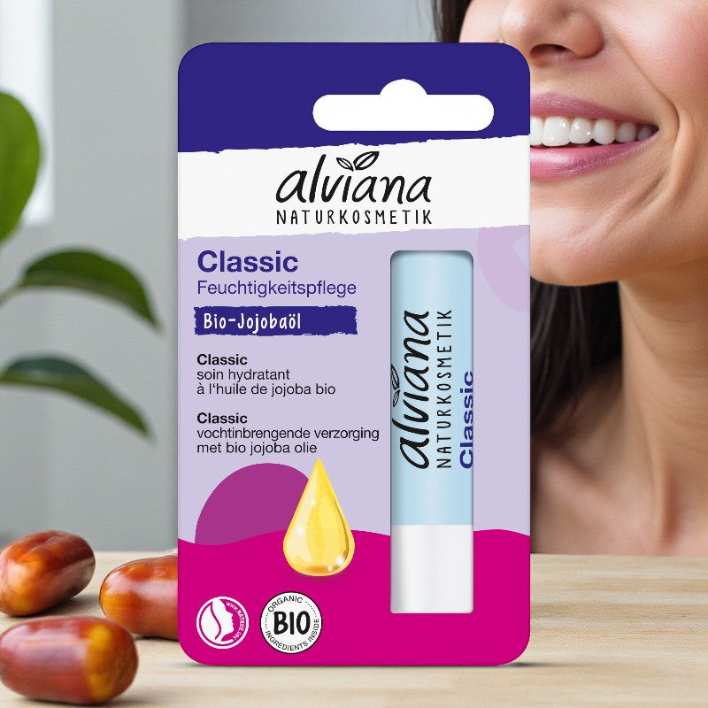 Alviana - Baume à lèvres classic jojoba 4,5g