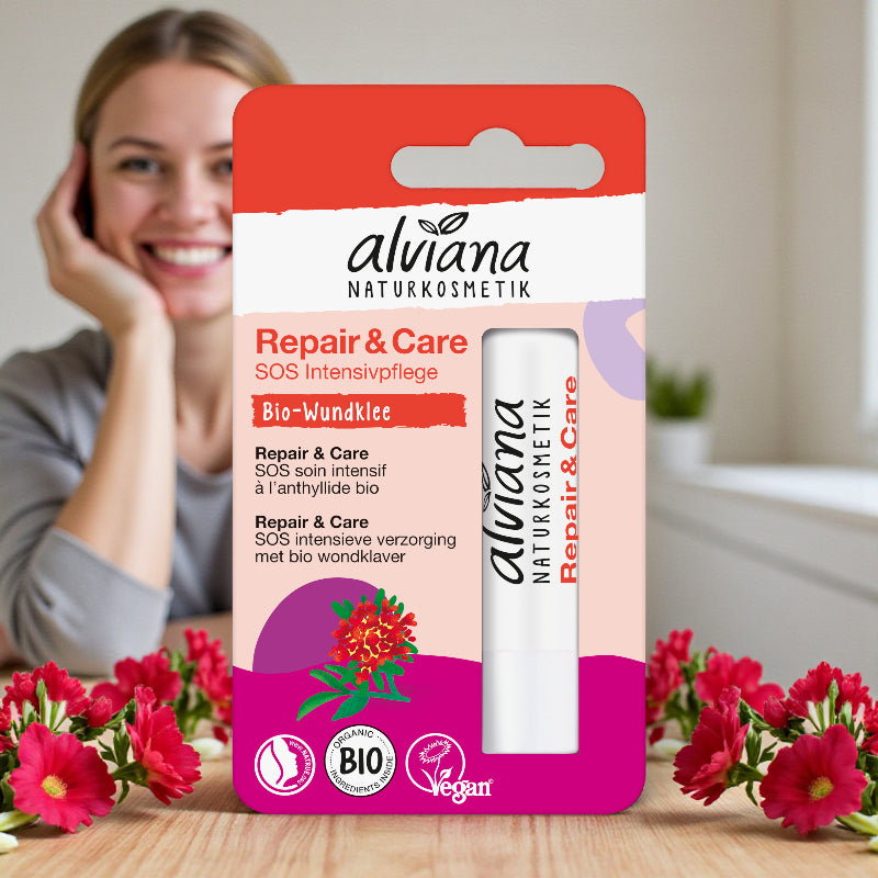 Alviana - Baume à lèvres repair & care anthyllide BIO 4,5g
