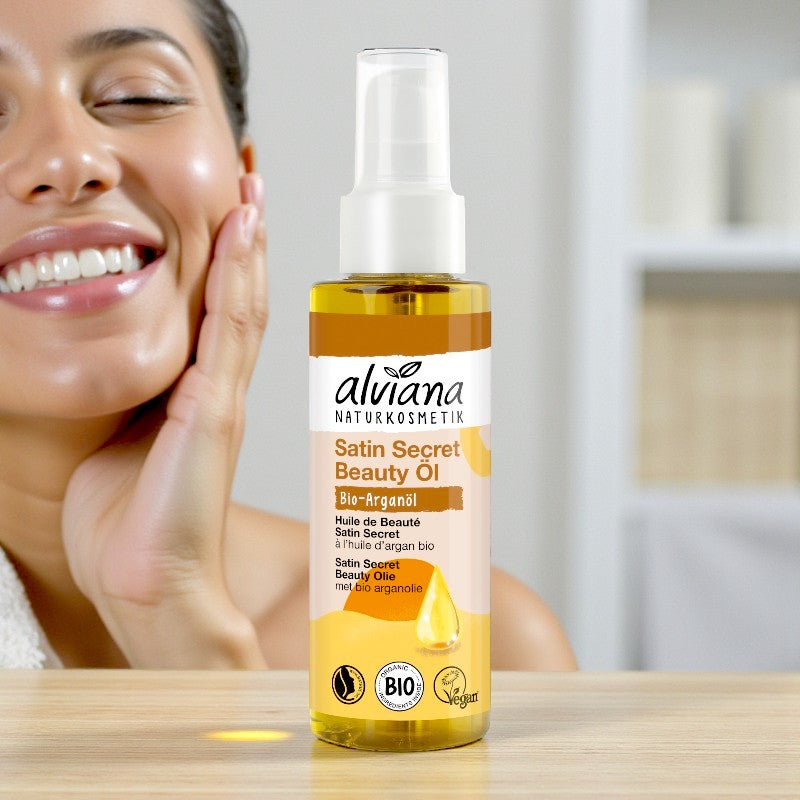 Alviana - Huile de beauté satin secret argan BIO 100ml