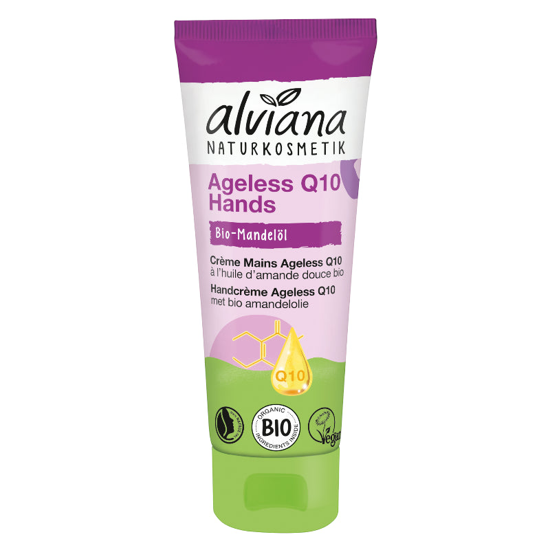Alviana - Crème mains ageless Q10 amande douce BIO 75ml