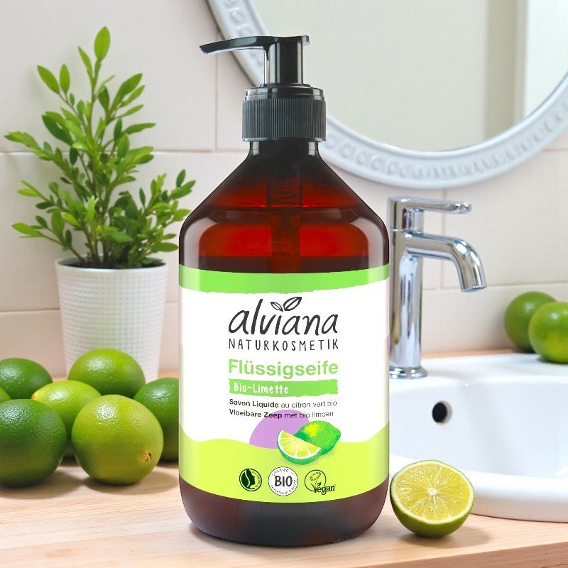 Alviana - Savon liquide citron vert 500ml