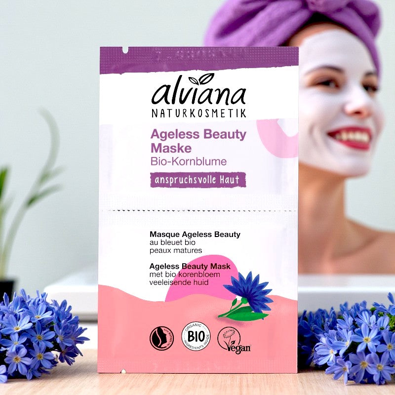 Alviana - Masque tissu ageless beauty bleuet BIO 15ml