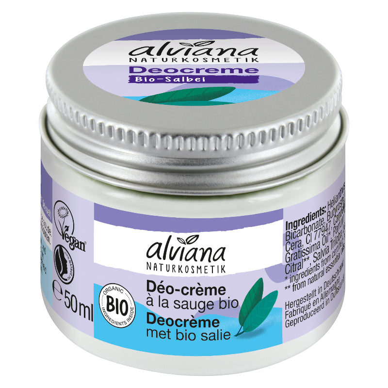 Alviana - Déodorant crème sauge 50ml