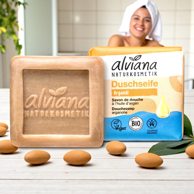 Alviana - Savon de douche argan BIO 100g