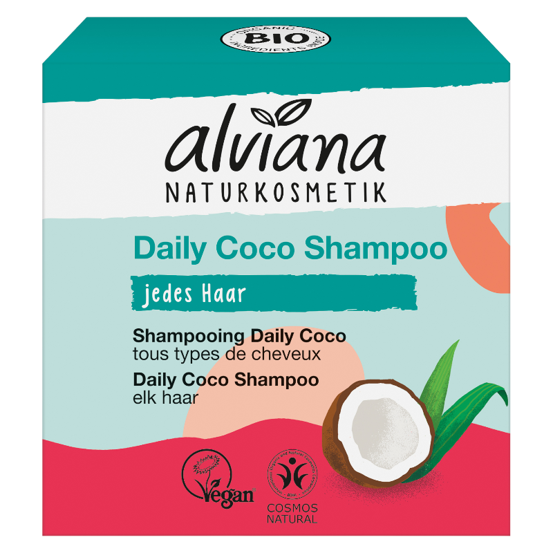 Alviana - Festes Shampoo Kokos & Argan 60g