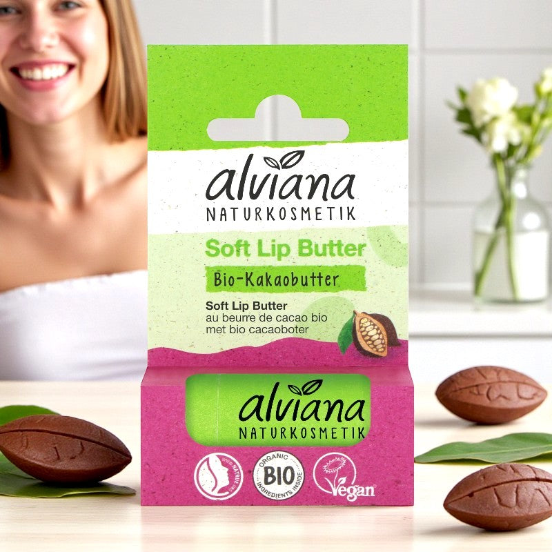 Alviana - Baume à lèvres beurre de cacao 5g
