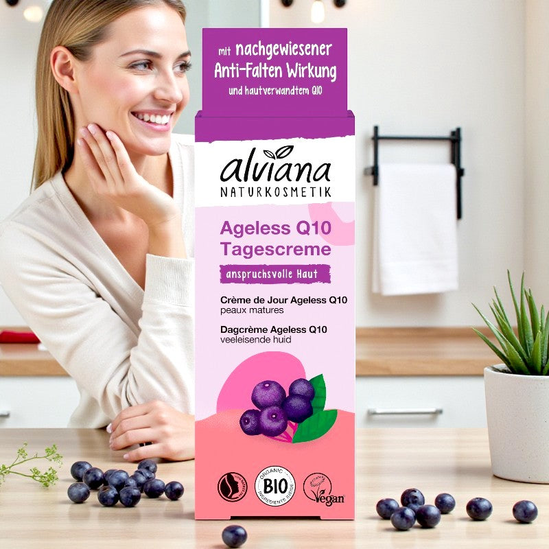 Alviana - Crème jour ageless Q10 aronia BIO 50ml