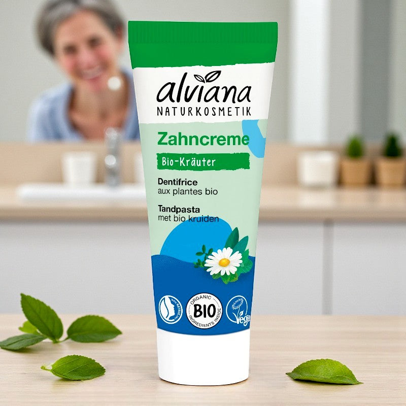 Alviana - Dentifrice aux plantes sans fluor 75ml