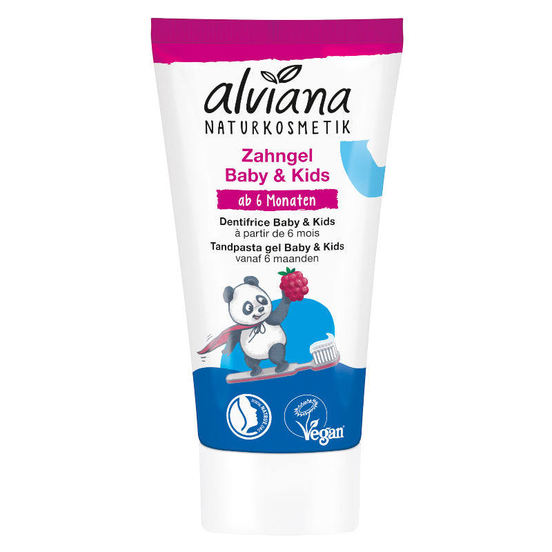 Alviana - Dentifrice bébés & enfants framboise 50ml