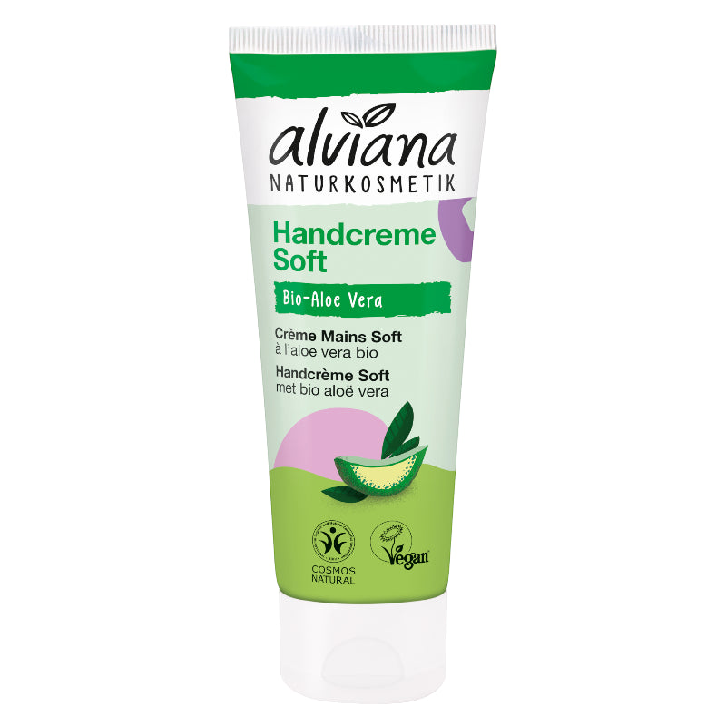 Alviana - Crème mains soft aloe vera 75ml