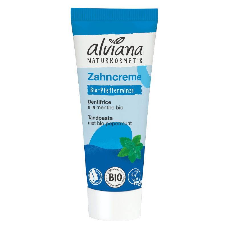 Alviana - Dentifrice à la menthe avec fluor 75ml