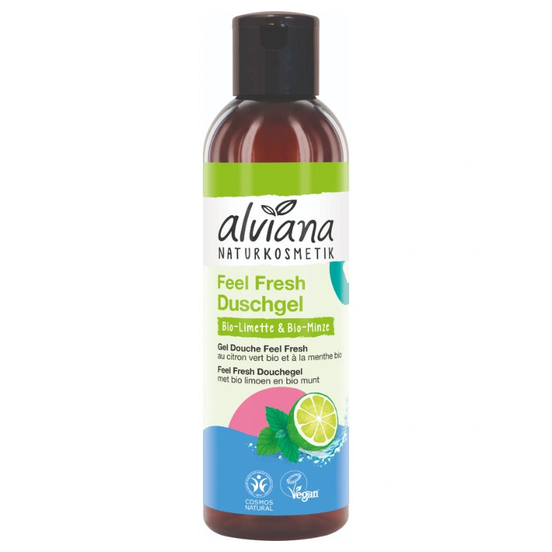 Alviana - Gel douche Feel Fresh citron vert & menthe 250ml