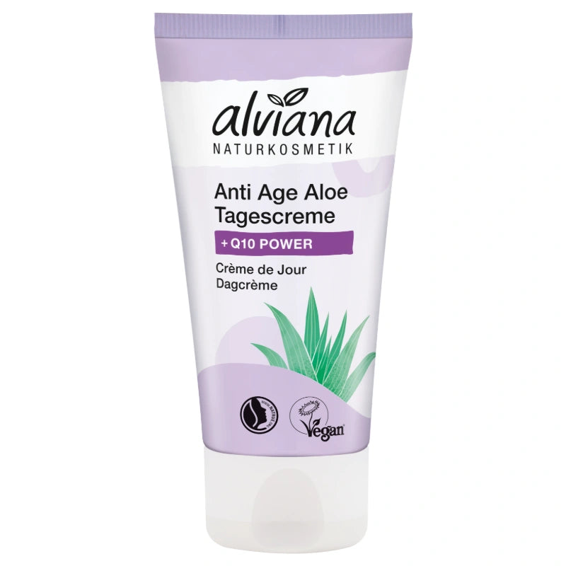 Alviana - Crème de jour anti-âge Q10 & aloe vera BIO 50ml