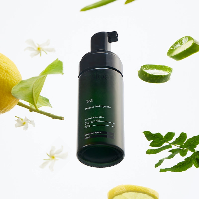 Aloe Paris - Mousse nettoyante visage BIO 100ml